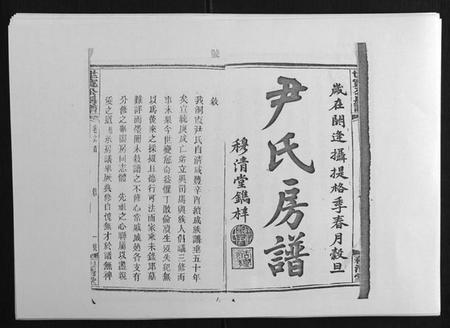 湖南尹氏族谱-洞霞尹氏宽公房谱[14卷首1卷末2卷].pdf电子版插图1