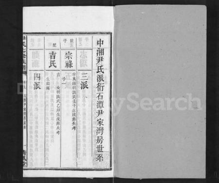 湖南尹氏族谱-尹氏七修族谱 [38卷,首末各1卷].pdf电子版插图1