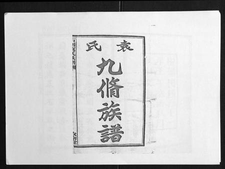 湖南袁氏族谱-石园袁氏族谱[24卷].pdf电子版插图1