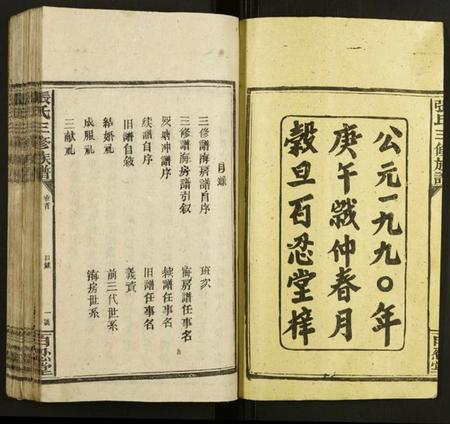 湖南张氏族谱-张氏三修族谱.pdf电子版插图2 湖南张氏族谱-张氏三修族谱.pdf电子版插图2
