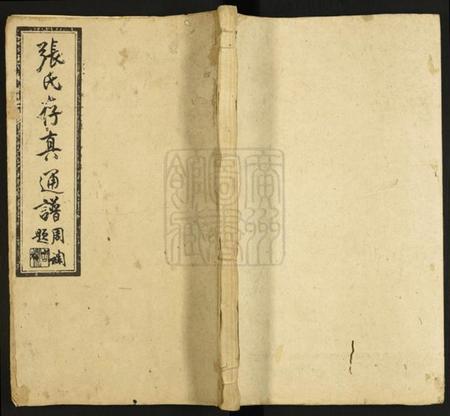 湖南张氏族谱-张氏存真通谱[不分卷].pdf电子版