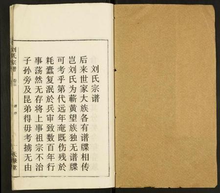 湖北刘氏族谱-刘氏宗谱.pdf电子版插图1