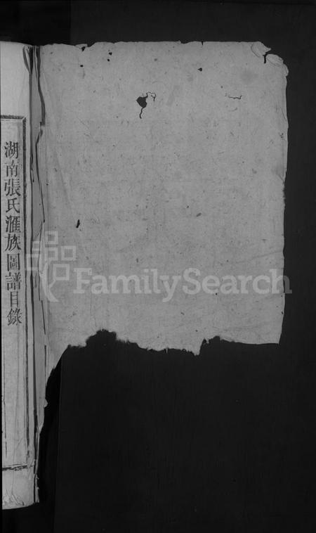 湖南张氏族谱-湖南张氏滙族图谱 [2卷].pdf电子版插图2