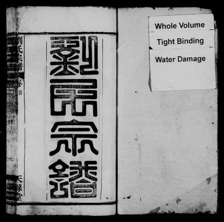 湖北刘氏族谱-刘氏宗谱 [17卷,首3卷].pdf电子版插图1