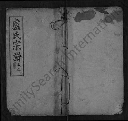 湖北卢氏族谱-卢氏宗谱 [14卷,首2卷].pdf电子版