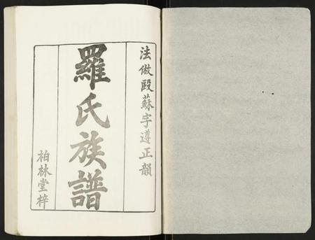 湖北罗氏族谱-罗氏族谱.pdf电子版插图1 湖北罗氏族谱-罗氏族谱.pdf电子版插图1