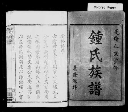 湖南锺氏族谱-锺氏族谱 [20卷].pdf电子版插图1