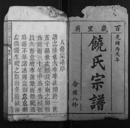 江西饶氏族谱-新城饶氏八修宗谱[15卷首1卷].pdf电子版插图1