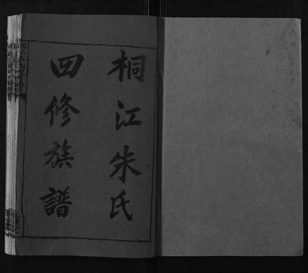 湖南朱氏族谱-桐江朱氏四修族谱[9卷首1卷末1卷].pdf电子版插图1