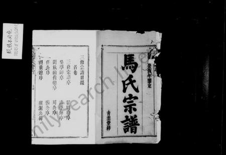 湖北马氏族谱-马氏宗谱 [10卷, 首1卷].pdf电子版插图2