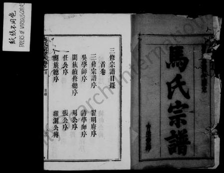 湖北马氏族谱-马氏宗谱 [10卷, 首1卷].pdf电子版插图3