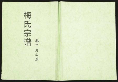 湖北梅氏族谱-梅氏宗谱.pdf电子版