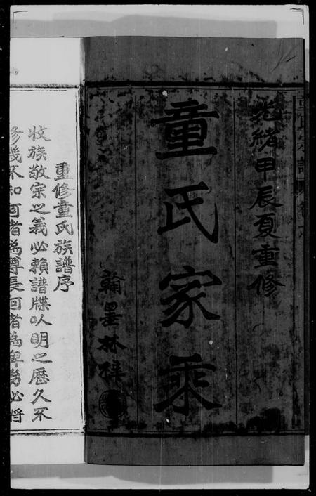 江西童氏族谱-童氏家乘 [2卷,首1卷].pdf电子版插图1