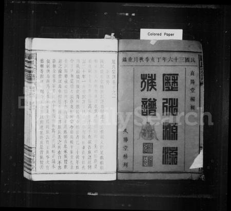 湖北庞氏族谱-龎氏宗谱 [22卷,首4卷].pdf电子版插图1