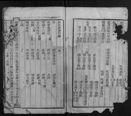 四川彭氏族谱-彭氏宗谱.pdf电子版插图4 四川彭氏族谱-彭氏宗谱.pdf电子版插图4