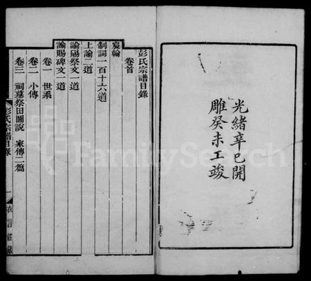 江苏彭氏族谱-彭氏宗谱 [12卷,首1卷].pdf电子版插图2