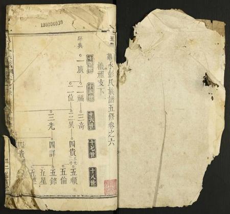 湖北彭氏族谱-彭氏族谱.pdf电子版插图1