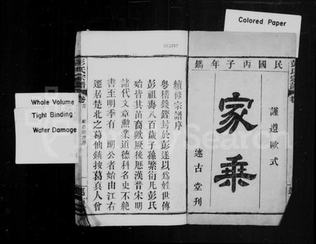 湖北彭氏族谱-彭氏宗谱.pdf电子版插图1 湖北彭氏族谱-彭氏宗谱.pdf电子版插图1