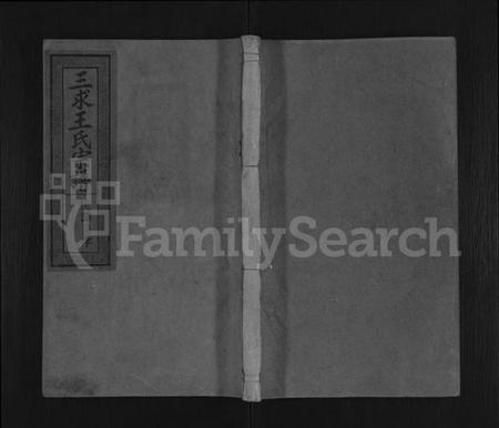 江西王氏族谱-三求王氏宗谱 [不分卷].pdf电子版