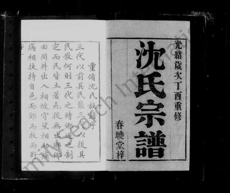 江苏沈氏族谱-常州白洋桥沈氏宗谱 [22卷,卷首末].pdf电子版插图4