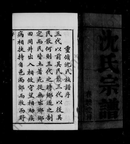 江苏沈氏族谱-常州白洋桥沈氏宗谱 [22卷,卷首末].pdf电子版插图5