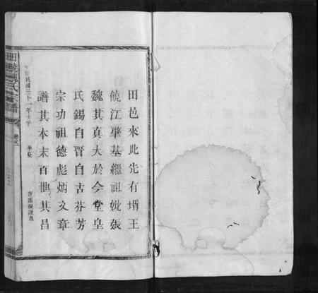 江西魏氏族谱-田饶魏氏宗谱[4卷].pdf电子版插图1