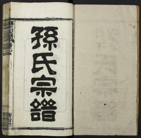 湖北孙氏族谱-孙氏宗谱.pdf电子版插图1