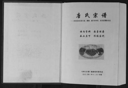 四川唐氏族谱-唐氏宗谱.pdf电子版插图1 四川唐氏族谱-唐氏宗谱.pdf电子版插图1