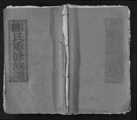 江西谢氏族谱-谢氏重修族谱.pdf电子版