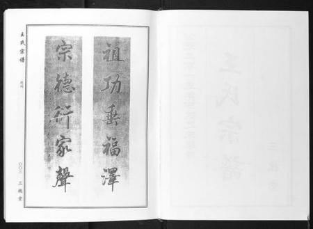 湖北王氏族谱-王氏宗谱.pdf电子版插图2 湖北王氏族谱-王氏宗谱.pdf电子版插图2