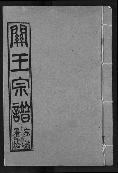 湖北王氏族谱-关王宗谱.pdf电子版