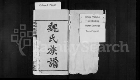 湖北魏氏族谱-魏氏族谱 [15卷,首2卷].pdf电子版插图1