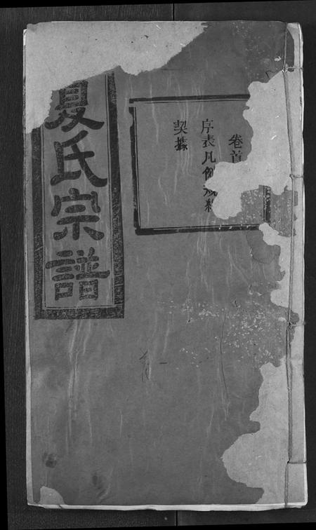 湖北夏氏族谱-夏氏宗谱.pdf电子版