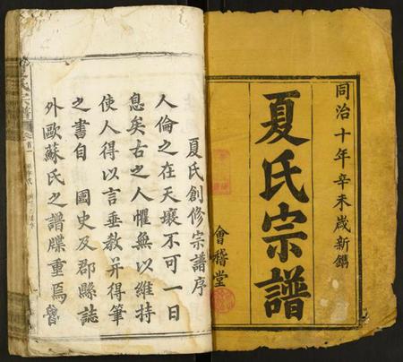 湖北夏氏族谱-夏氏宗谱.pdf电子版插图1