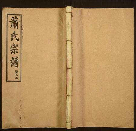 湖北萧氏族谱-萧氏宗谱.pdf电子版