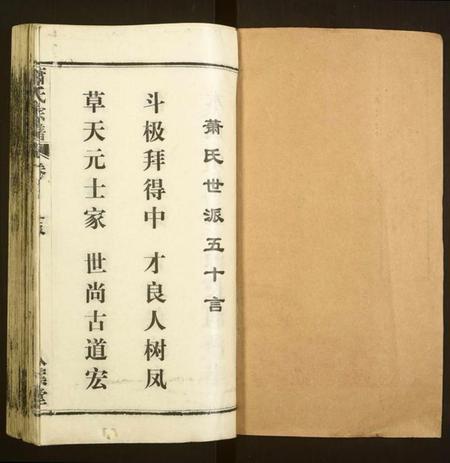 湖北萧氏族谱-萧氏宗谱.pdf电子版插图1