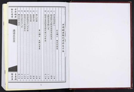 江苏徐氏族谱-中华桃源徐氏通谱[不分卷].pdf电子版插图1