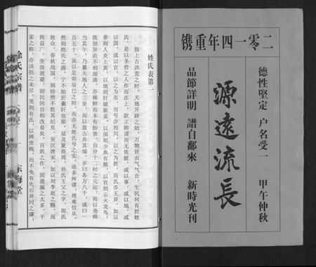 湖北徐氏族谱-徐氏宗谱[10卷首1卷].pdf电子版插图1