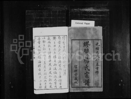 江苏杨氏族谱-缪贤杨氏宗谱 [8卷].pdf电子版