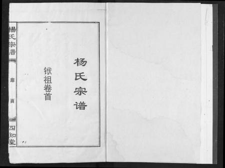 湖北杨氏族谱-杨氏宗谱.pdf电子版插图2