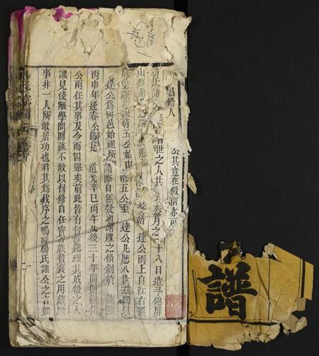 湖北杨氏族谱-杨氏宗谱.pdf电子版插图1 湖北杨氏族谱-杨氏宗谱.pdf电子版插图1