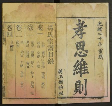 湖北杨氏族谱-杨氏宗谱 [10卷].pdf电子版插图1