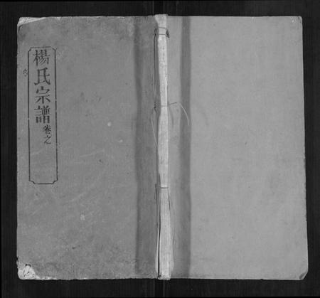 湖北杨氏族谱-杨氏宗谱[不分卷].pdf电子版