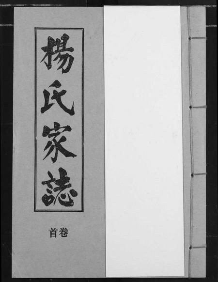 湖北杨氏族谱-杨氏家志.pdf电子版