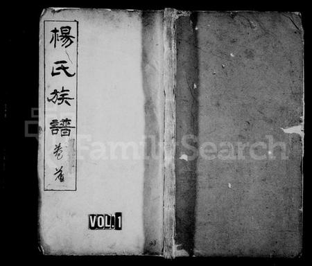 湖北杨氏族谱-杨氏族谱 [20卷,及卷首].pdf电子版