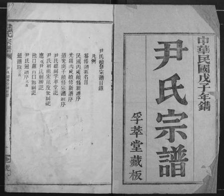 湖北尹氏族谱-尹氏宗谱.pdf电子版插图2 湖北尹氏族谱-尹氏宗谱.pdf电子版插图2