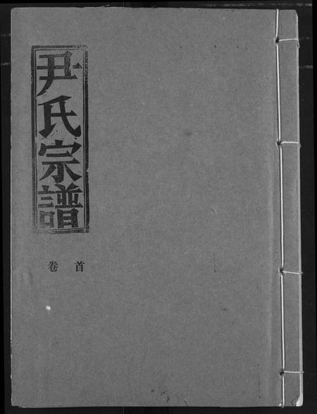 湖北尹氏族谱-尹氏宗谱.pdf电子版