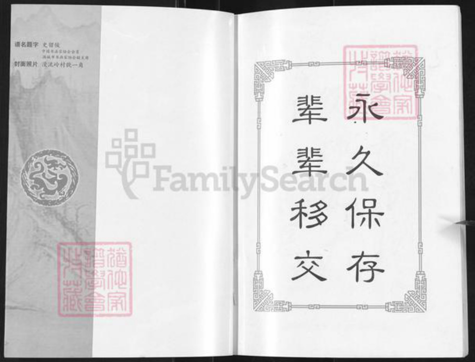 山西省长治市潞城区微子镇魏氏族谱-魏氏谱牒.pdf电子版插图1