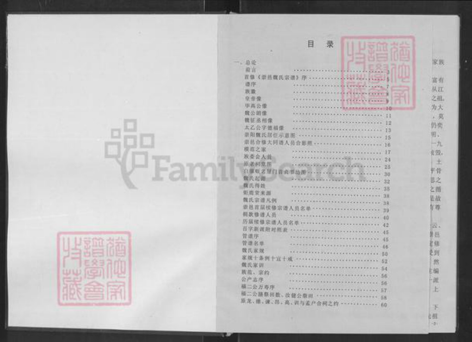 湖北省咸宁市蒲圻市魏氏巨鹿堂族谱-崇邑魏氏宗谱.pdf电子版插图1