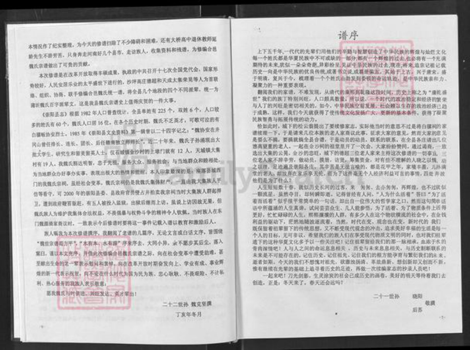 湖北省咸宁市蒲圻市魏氏巨鹿堂族谱-崇邑魏氏宗谱.pdf电子版插图4